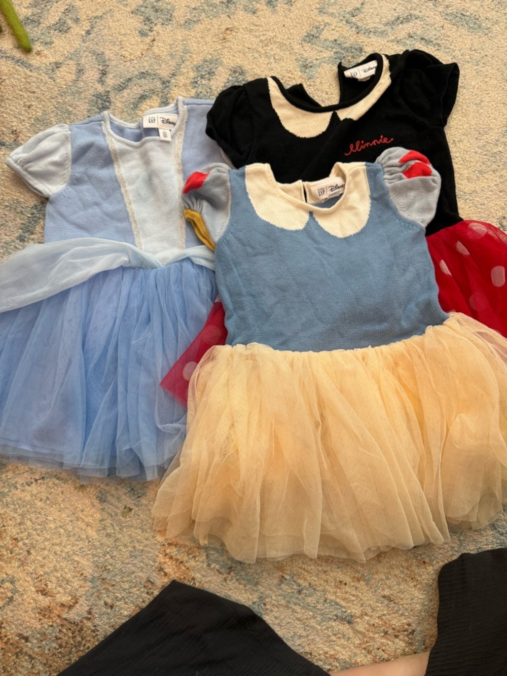GAP Kids Tutu Costume Dresses - Blue, Black, Cream